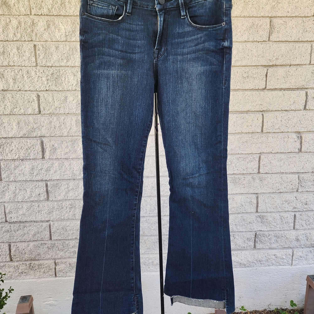 Frame Denim Dark Blue Flare Jeans